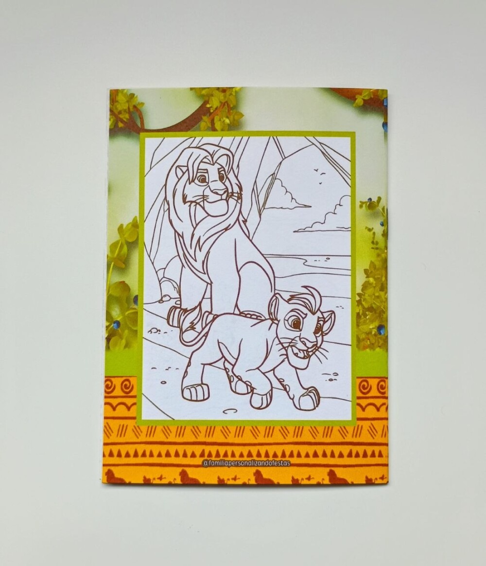 Álbum de Figurinhas e Livrinho de Colorir Lembrancinha Personali