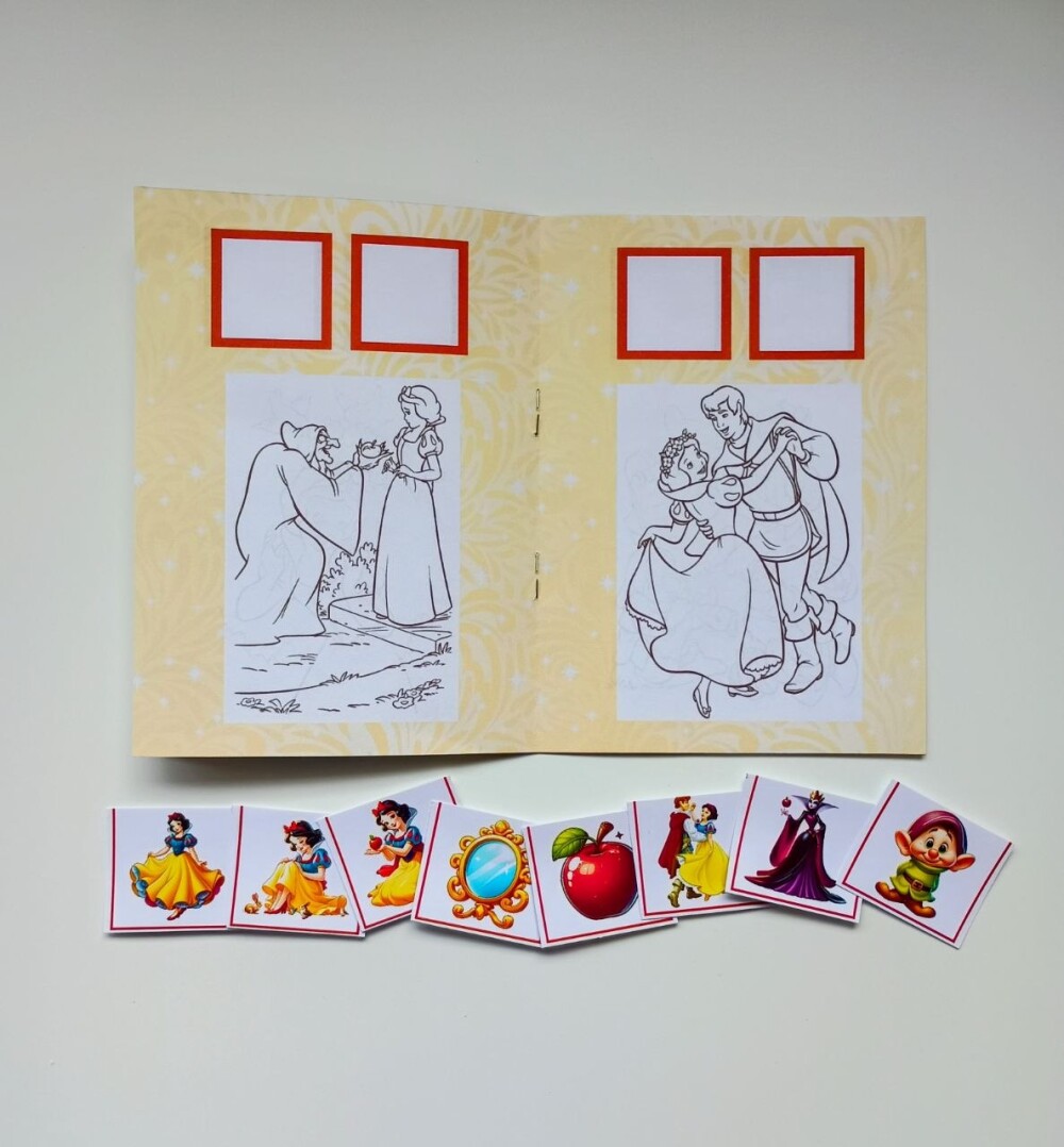 Álbum de Figurinhas e Livrinho de Colorir Lembrancinha Personali