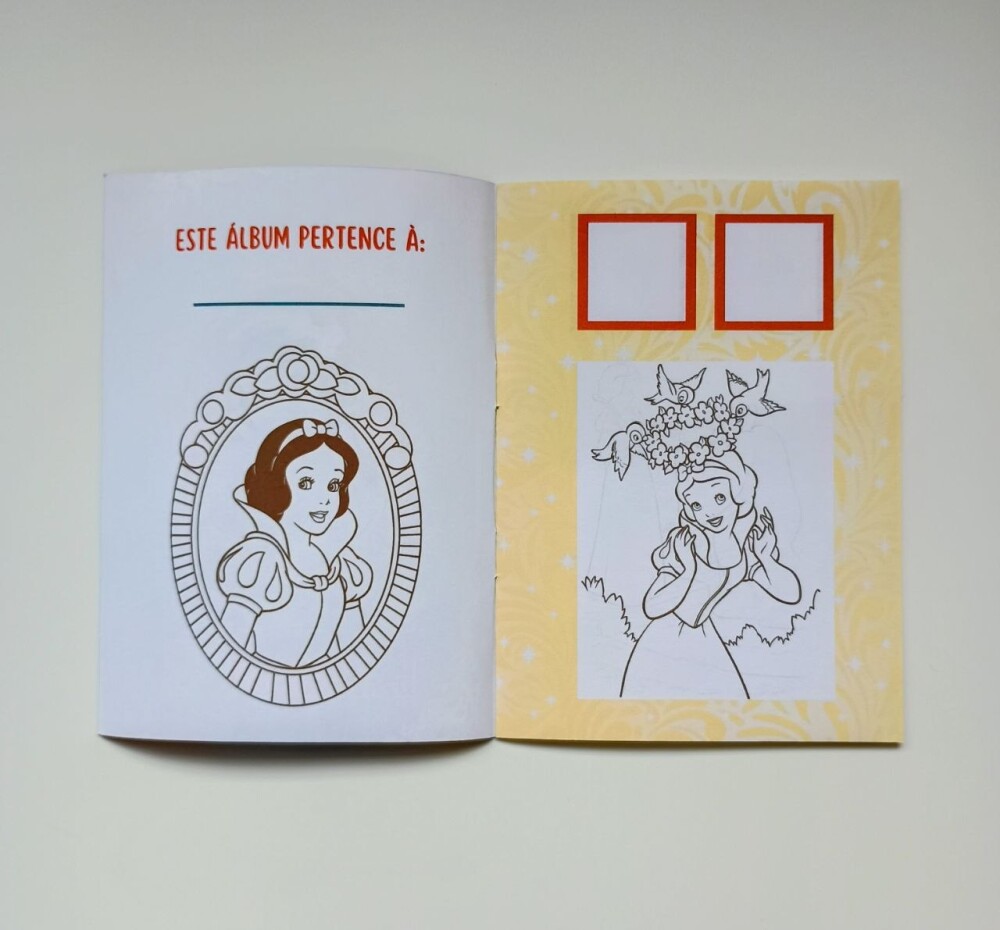 Álbum de Figurinhas e Livrinho de Colorir Lembrancinha Personali