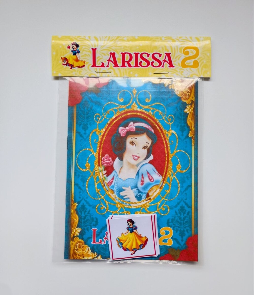 Álbum de Figurinhas e Livrinho de Colorir Lembrancinha Personali