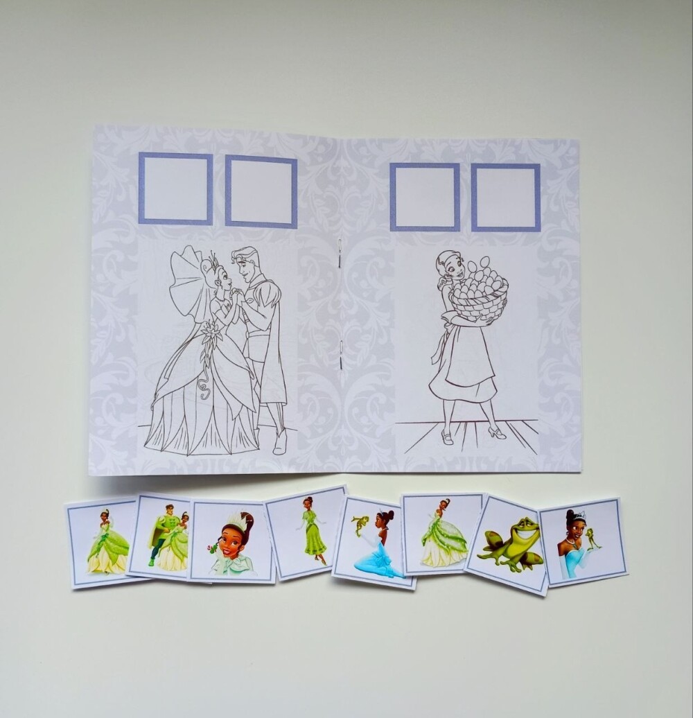 Álbum de Figurinhas e Livrinho de Colorir Lembrancinha Personali