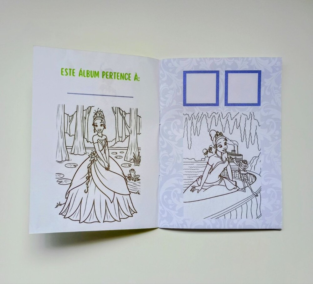 Álbum de Figurinhas e Livrinho de Colorir Lembrancinha Personali