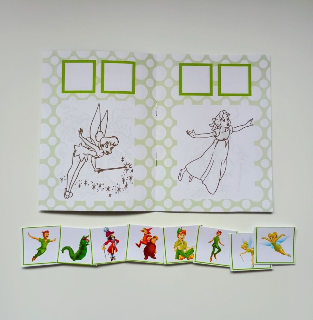 Álbum de Figurinhas e Livrinho de Colorir Lembrancinha Personali