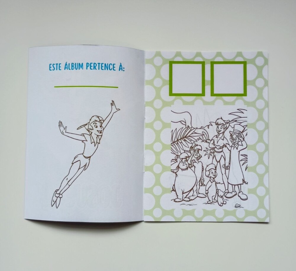 Álbum de Figurinhas e Livrinho de Colorir Lembrancinha Personali