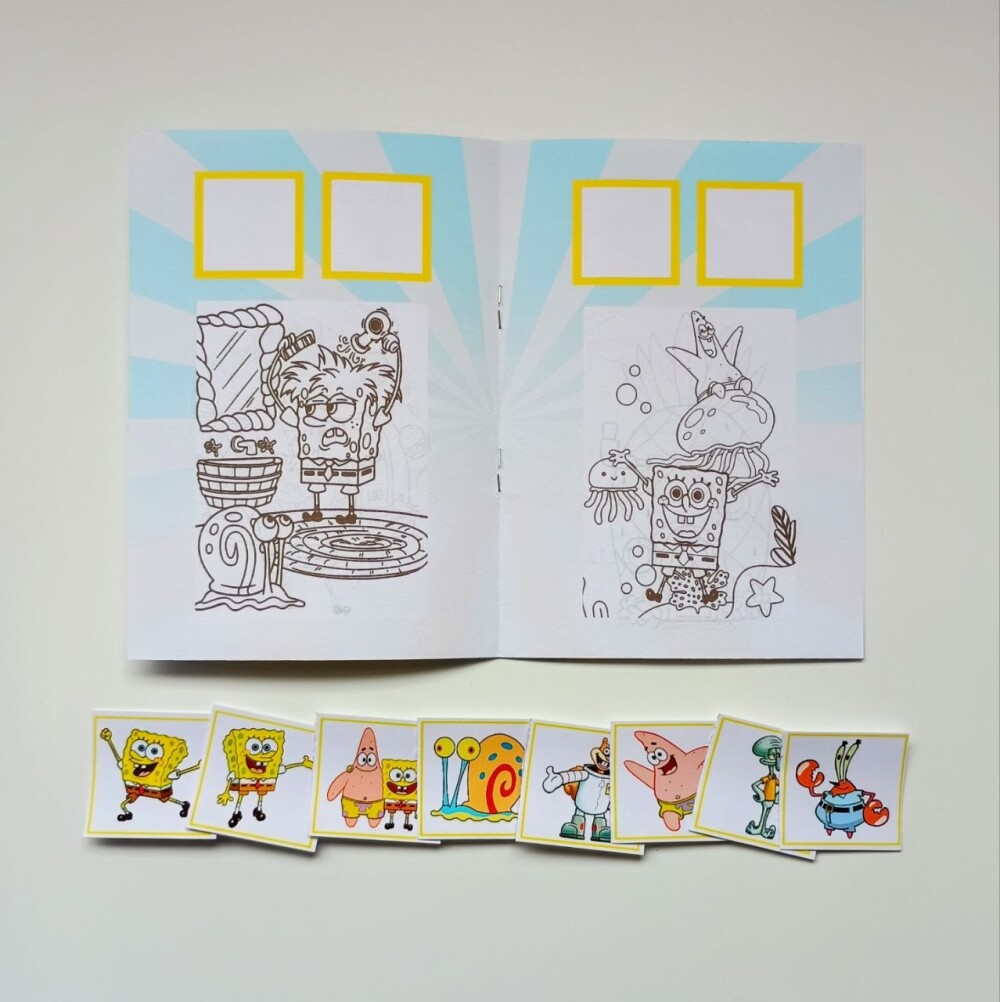 Álbum de Figurinhas Livrinho de Colorir Lembrancinha Personaliza