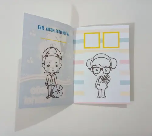 Álbum de Figurinhas e Colorir Kiko Tesouro da Mamãe