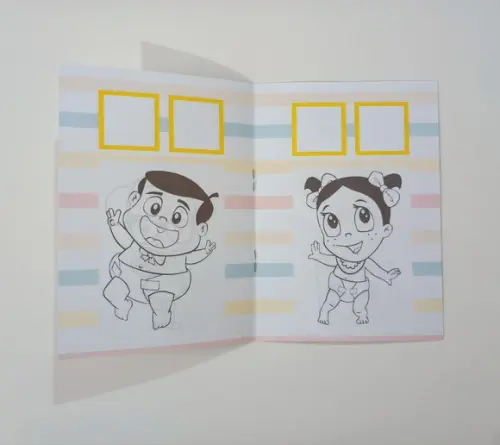 Álbum de Figurinhas e Colorir Kiko Tesouro da Mamãe