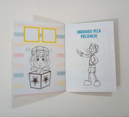 Álbum de Figurinhas e Colorir Kiko Tesouro da Mamãe