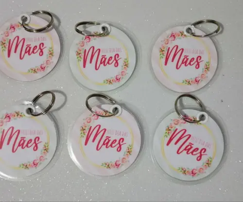 Chaveiro Brinde Personalizado Dia das Mães