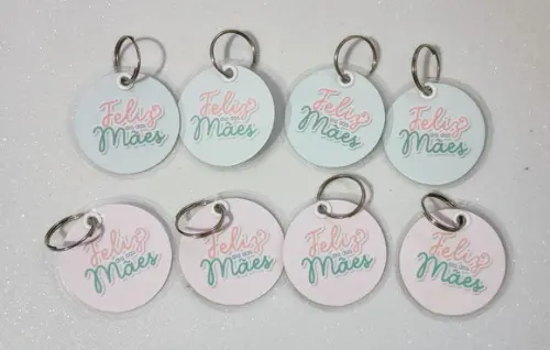 Chaveiro Lembrancinha Dia das Mães Brinde Personalizado