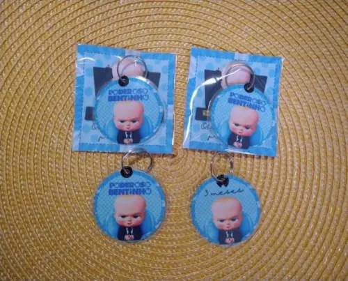 Chaveiro Personalizado para Brinde Poderoso Chefinho