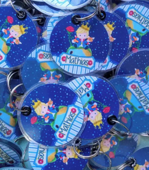 Chaveiro Personalizado Pequeno Príncipe Brinde Personalizado