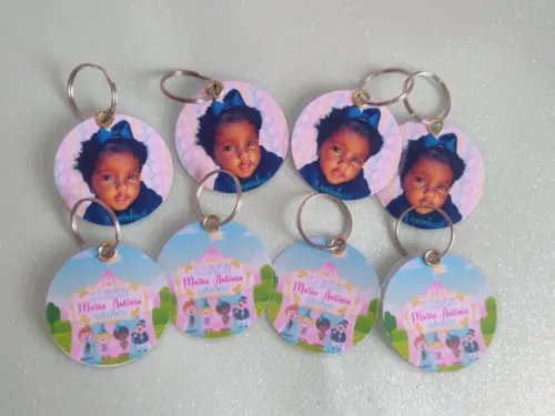 Chaveiros Personalizados com Foto - Brindes Festa Infantil