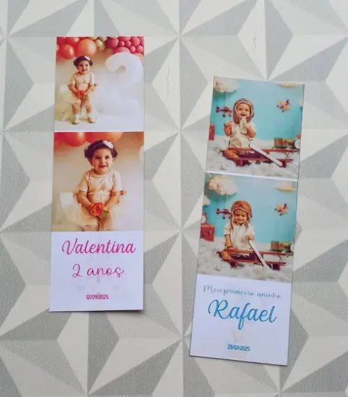 Imã de Geladeira com Foto 6x18 Lembrancinha Personalizada