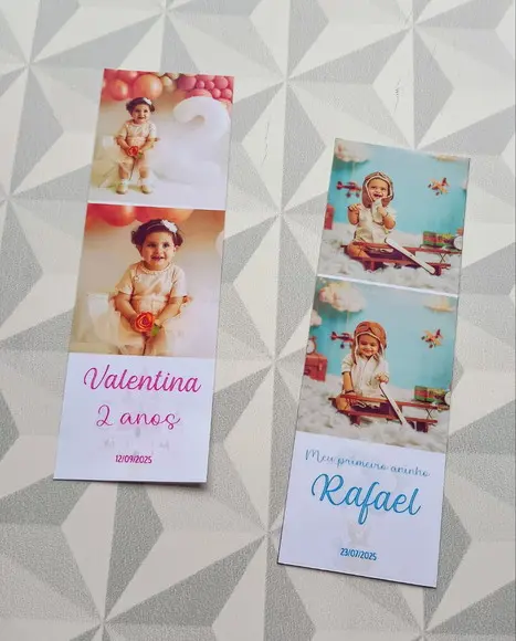 Imã de Geladeira com Foto 6x18 Lembrancinha Personalizada