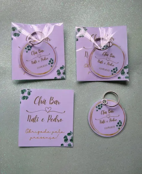 Chaveiros Brindes Personalizados Todos os Temas