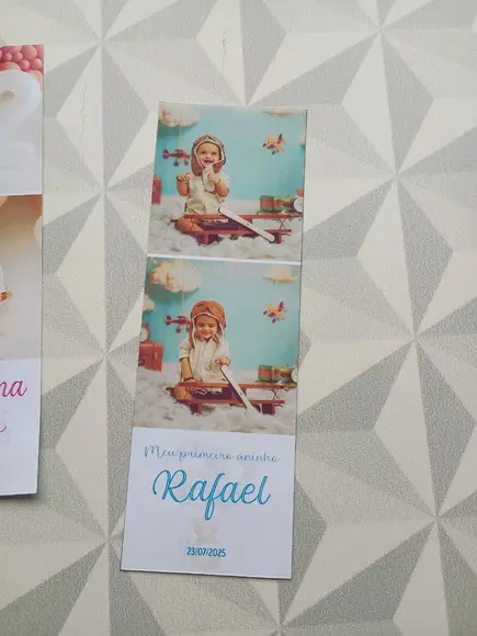 Imã de Geladeira com Foto 6x18 Lembrancinha Personalizada
