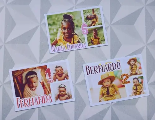 Imã de Geladeira com Foto 9x6 Lembrancinha Personalizada