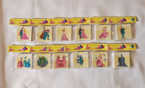 Jogo da Memória 12 Pares Bela Adormecida Brinde Infantil