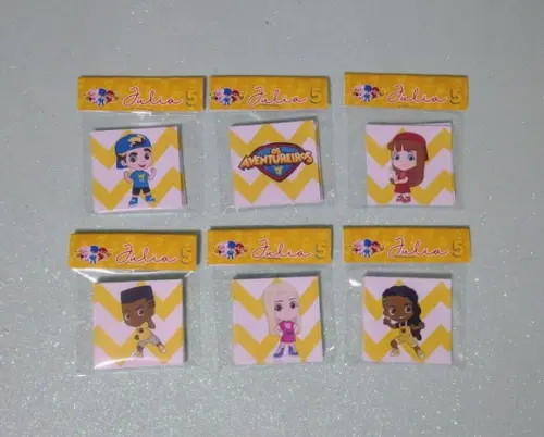 Jogo da Memória Aventureiros Lembrancinha Personalizada