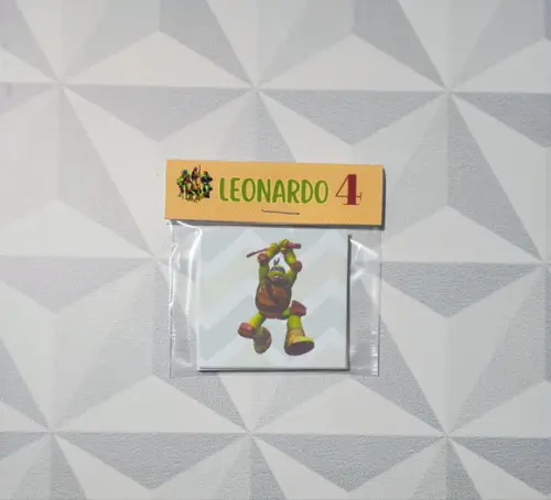 Jogo da Memória Brinde Personalizado as Tartarugas Ninja