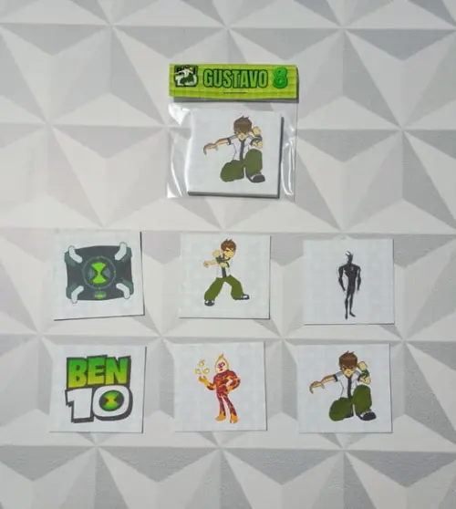 Jogo da Memória Brinde Personalizado Ben 10