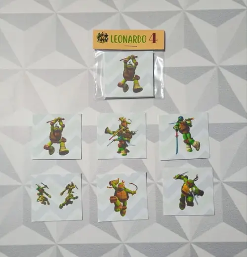Jogo da Memória Brinde Personalizado as Tartarugas Ninja