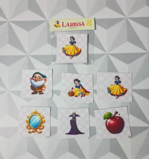 Jogo da Memória Brinde Personalizado Branca de Neve