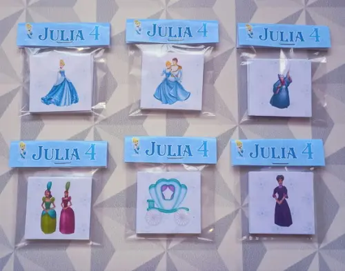 Jogo da Memória Brinde Personalizado Cinderela