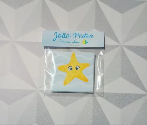 Jogo da Memória Brinde Personalizado Fundo do Mar
