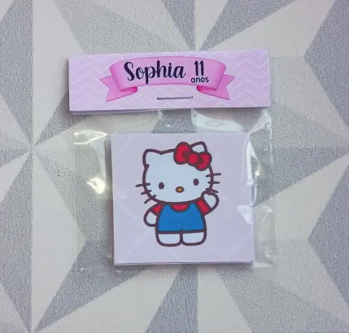 Jogo da Memória Brinde Personalizado Hello Kitty e Amigos