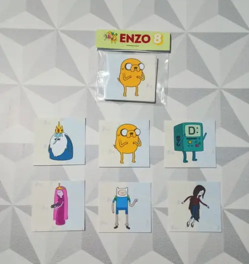 Jogo da Memória Brinde Personalizado Hora de Aventura