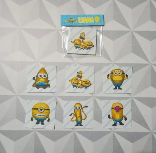 Jogo da Memória Brinde Personalizado Minions