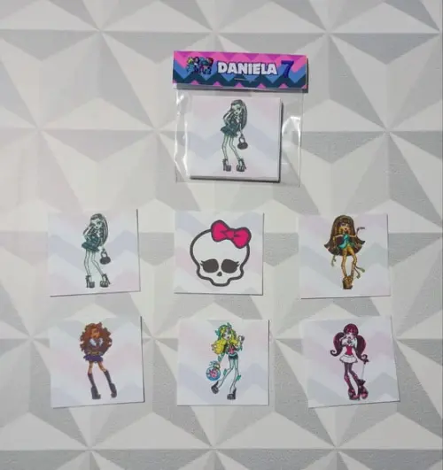 Jogo da Memória Brinde Personalizado Monster High