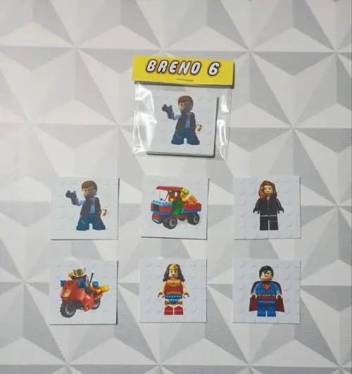 Jogo da Memória Brinde Personalizado Lego