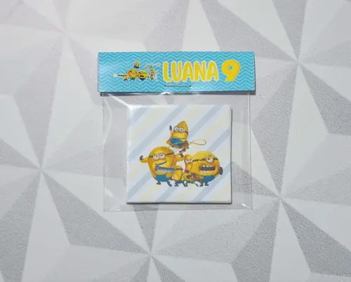 Jogo da Memória Brinde Personalizado Minions