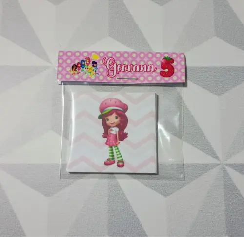 Jogo da Memória Brinde Personalizado Moranguinho