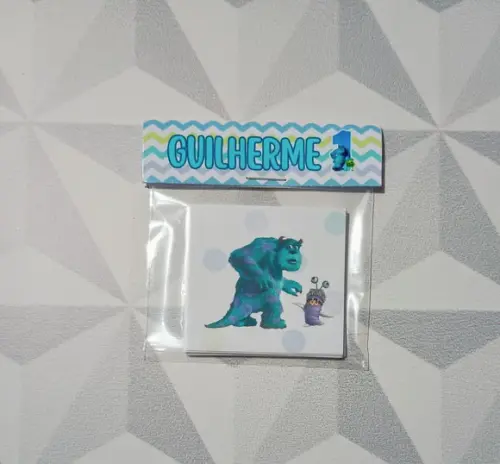 Jogo da Memória Brinde Personalizado Monstros Sa