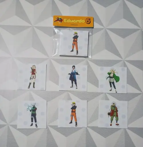 Jogo da Memória Brinde Personalizado Naruto