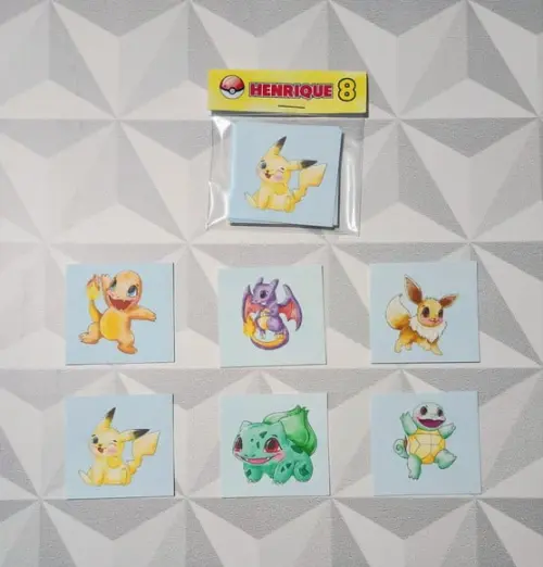 Jogo da Memória Brinde Personalizado Pokemon