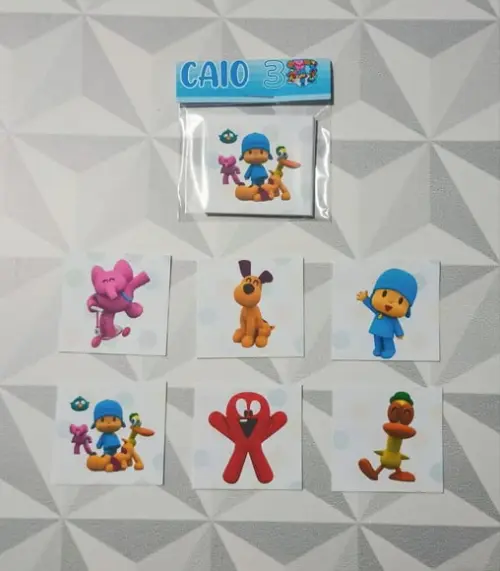 Jogo da Memória Brinde Personalizado Pocoyo