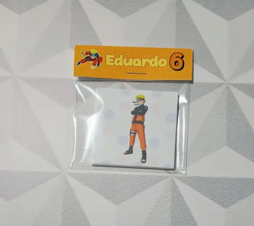 Jogo da Memória Brinde Personalizado Naruto