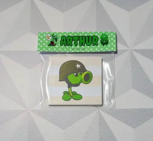 Jogo da Memória Brinde Personalizado Plants Vs. Zombies