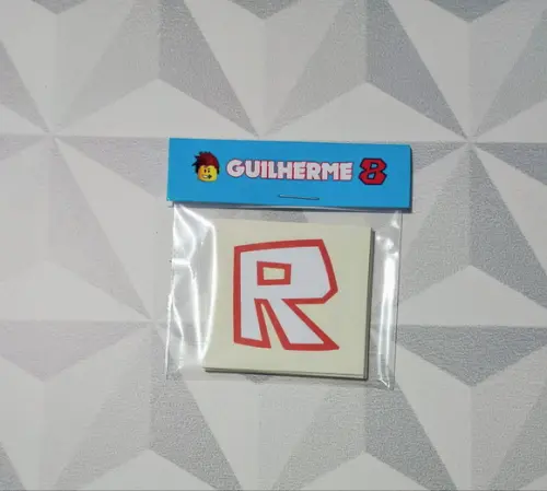 Jogo da Memória Brinde Personalizado Roblox Menino