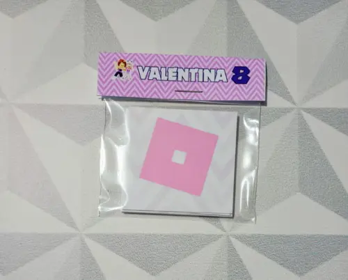 Jogo da Memória Brinde Personalizado Roblox Menina
