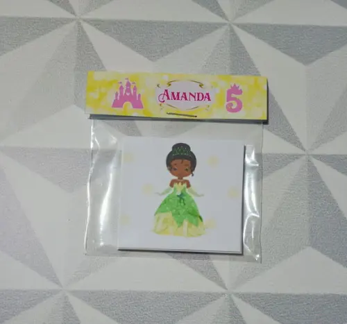 Jogo da Memória Brinde Personalizado Princesas Cute