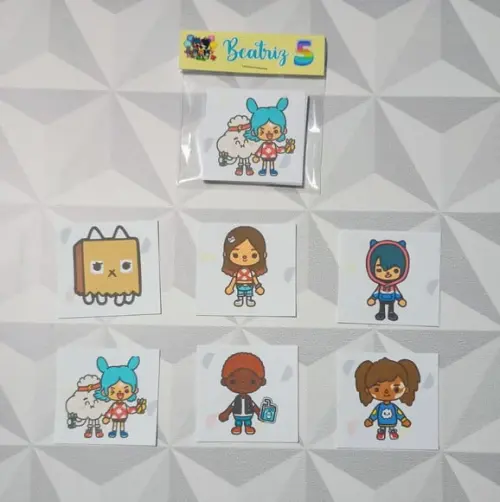 Jogo da Memória Brinde Personalizado Toca Life Word