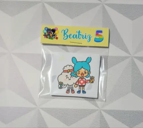 Jogo da Memória Brinde Personalizado Toca Life Word