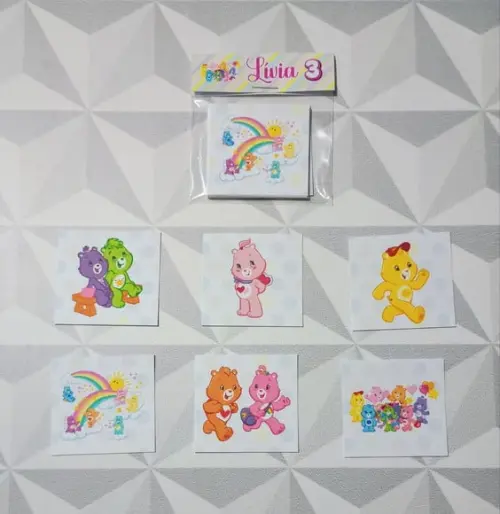 Jogo da Memória Brinde Personalizado Ursinhos Carinhosos