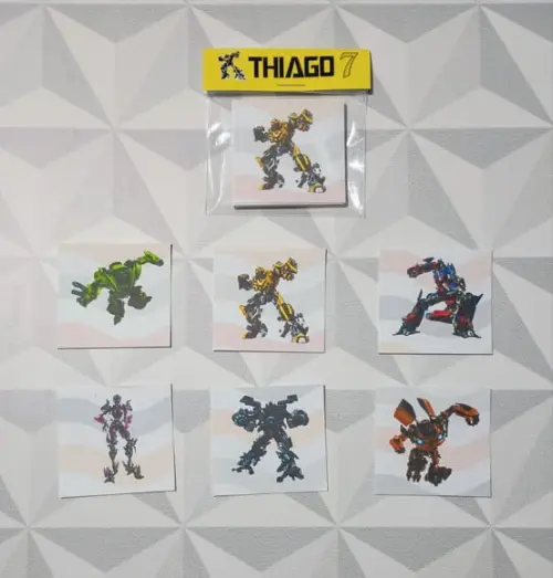 Jogo da Memória Brinde Personalizado Transformers